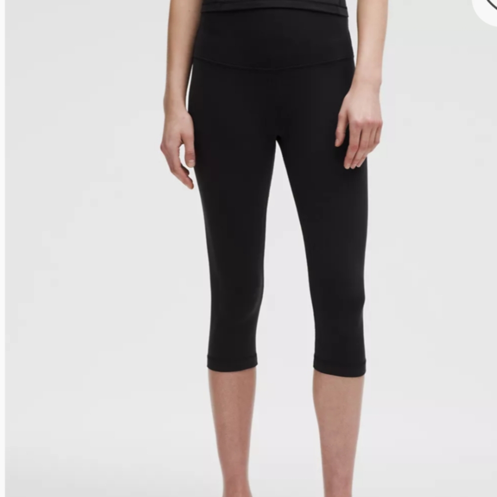 Lululemon Align High-Rise Black Cropped Leggings-4